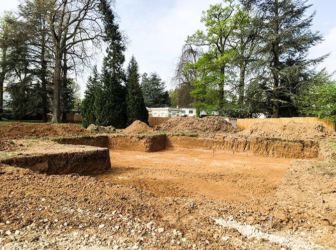 Construction écologique économique terrassement