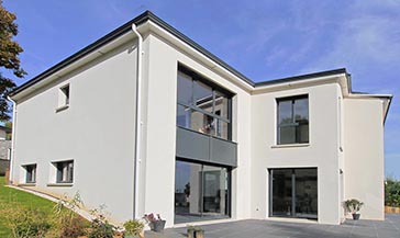 Maison design Bièvres Essonne Superbe rive de toit