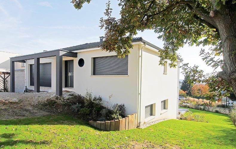 Réalisation France-Maisons-idf Maison moderne design sur mesure à Verrière-le-Buisson